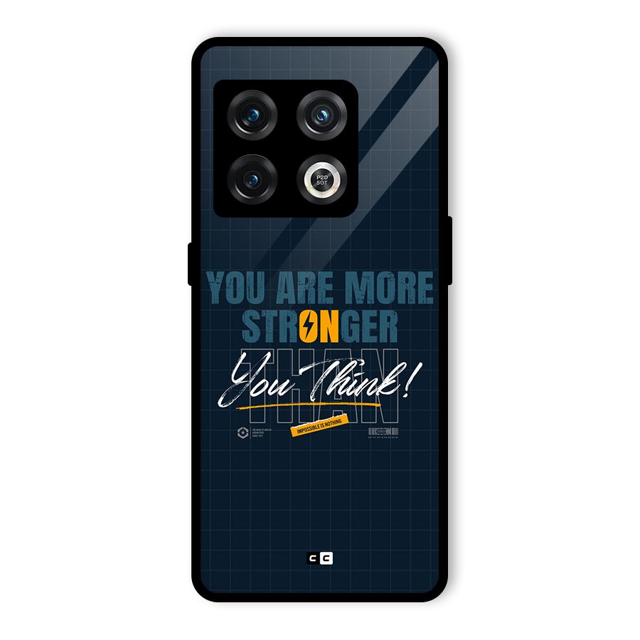More Stronger Glass Back Case for OnePlus 10 Pro 5G