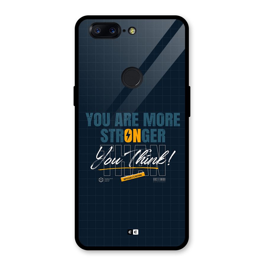 More Stronger Glass Back Case for OnePlus 5T