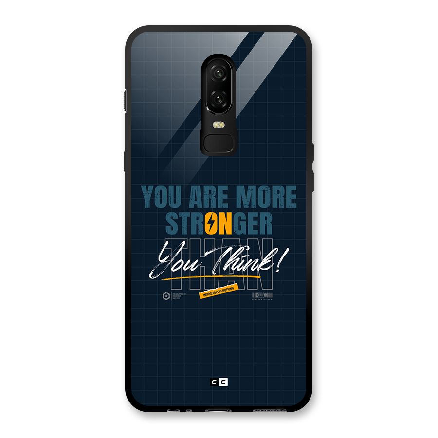 More Stronger Glass Back Case for OnePlus 6