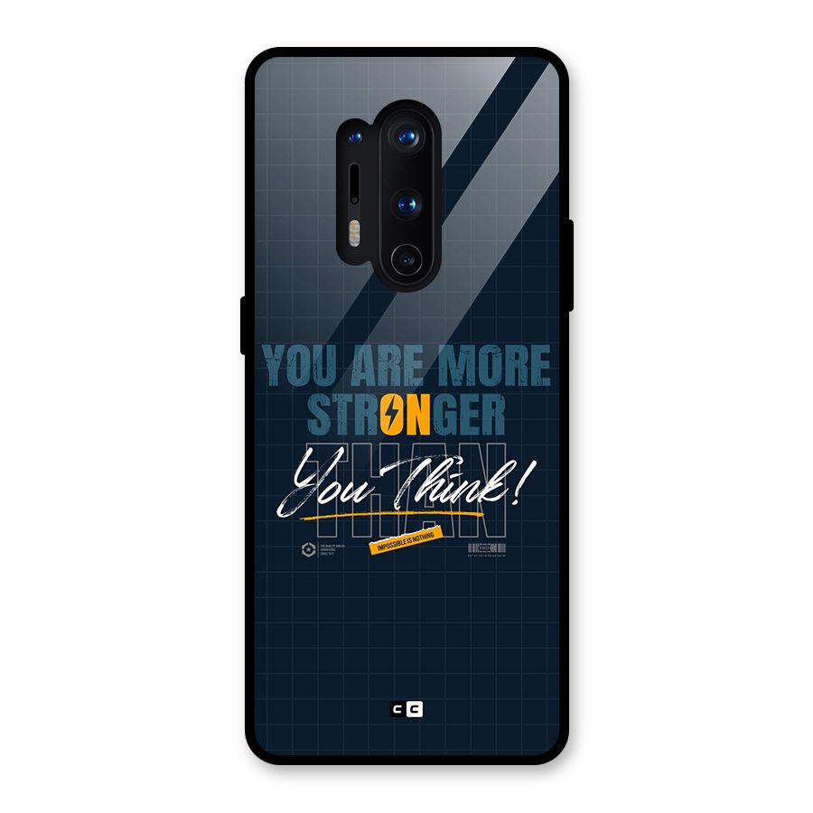 More Stronger Glass Back Case for OnePlus 8 Pro