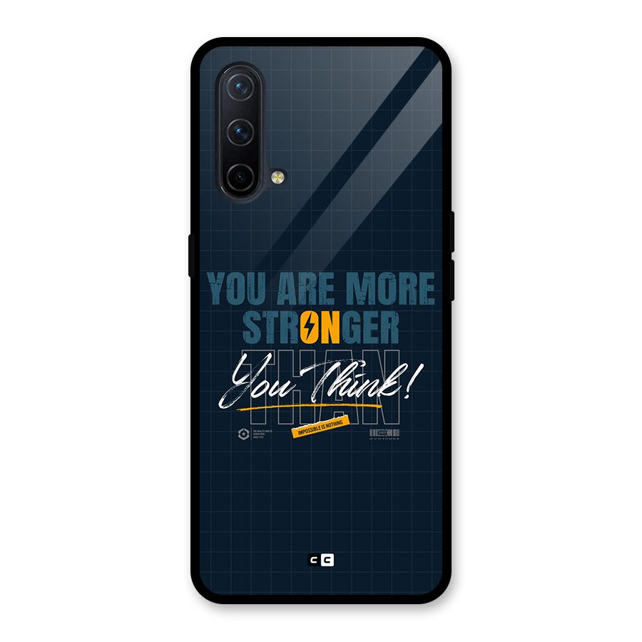 More Stronger Glass Back Case for OnePlus Nord CE 5G