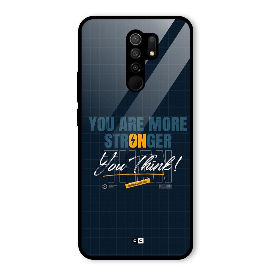 More Stronger Glass Back Case for Poco M2