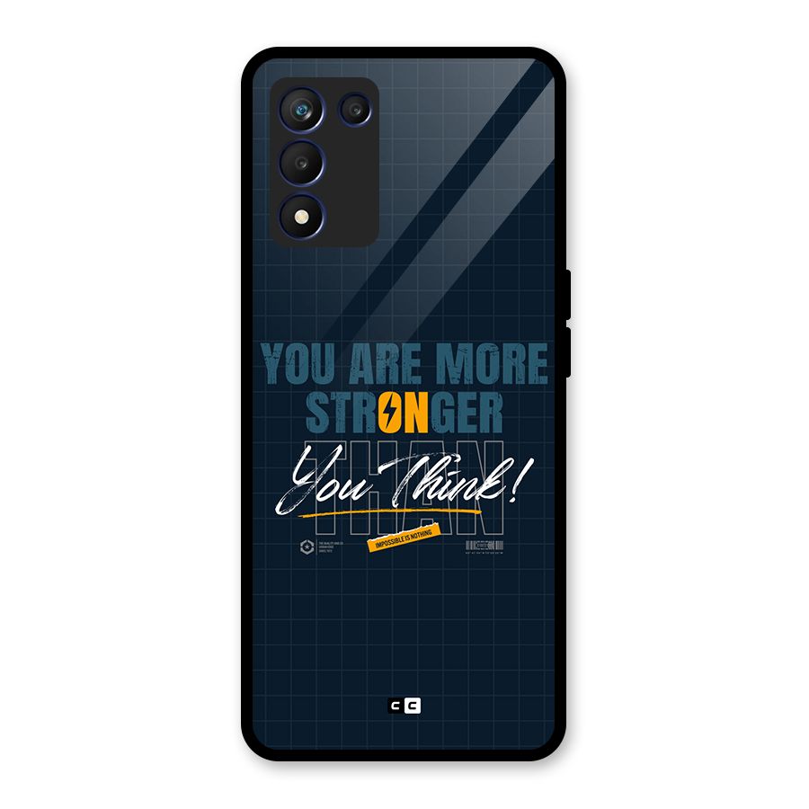 More Stronger Glass Back Case for Realme 9 5G Speed