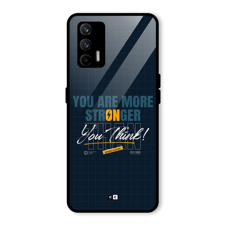 More Stronger Glass Back Case for Realme GT 5G