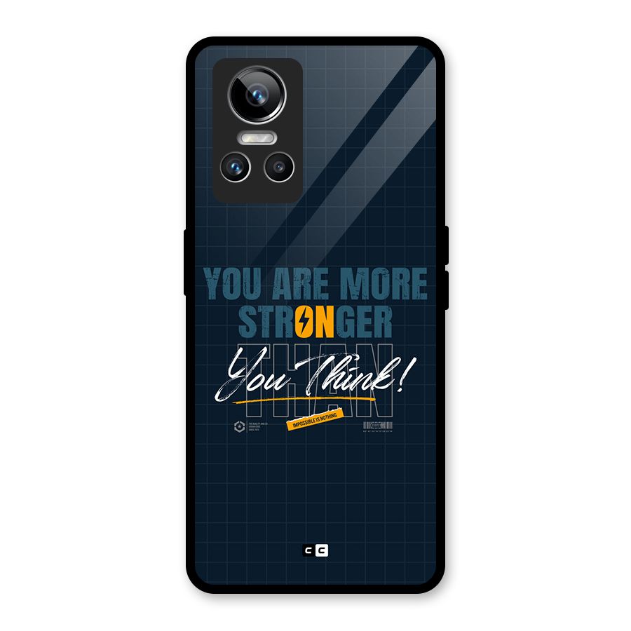 More Stronger Glass Back Case for Realme GT Neo 3