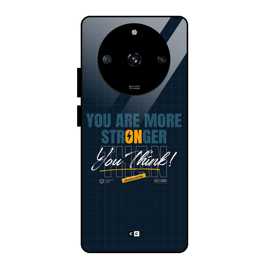 More Stronger Glass Back Case for Realme Narzo 60 5G