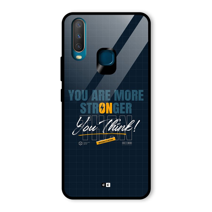 More Stronger Glass Back Case for Vivo U10