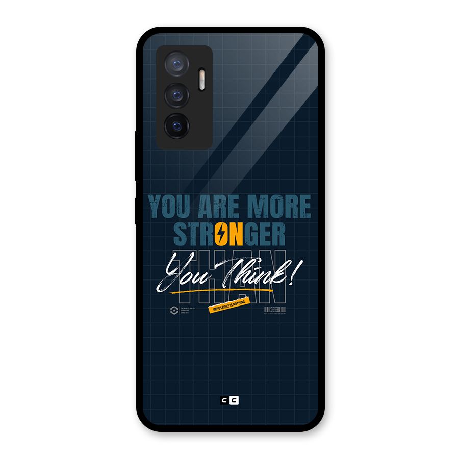 More Stronger Glass Back Case for Vivo V23e