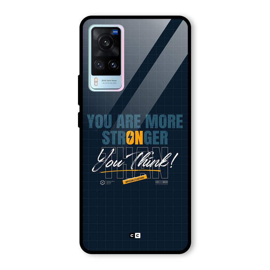 More Stronger Glass Back Case for Vivo X60