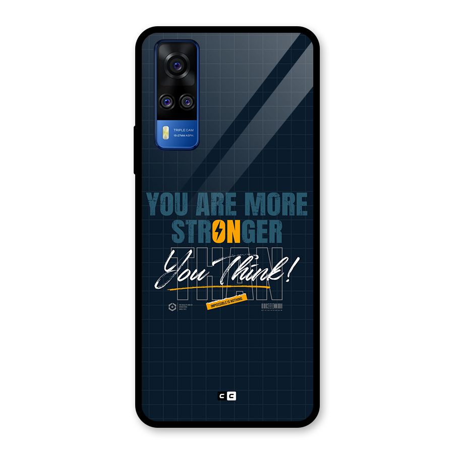 More Stronger Glass Back Case for Vivo Y31