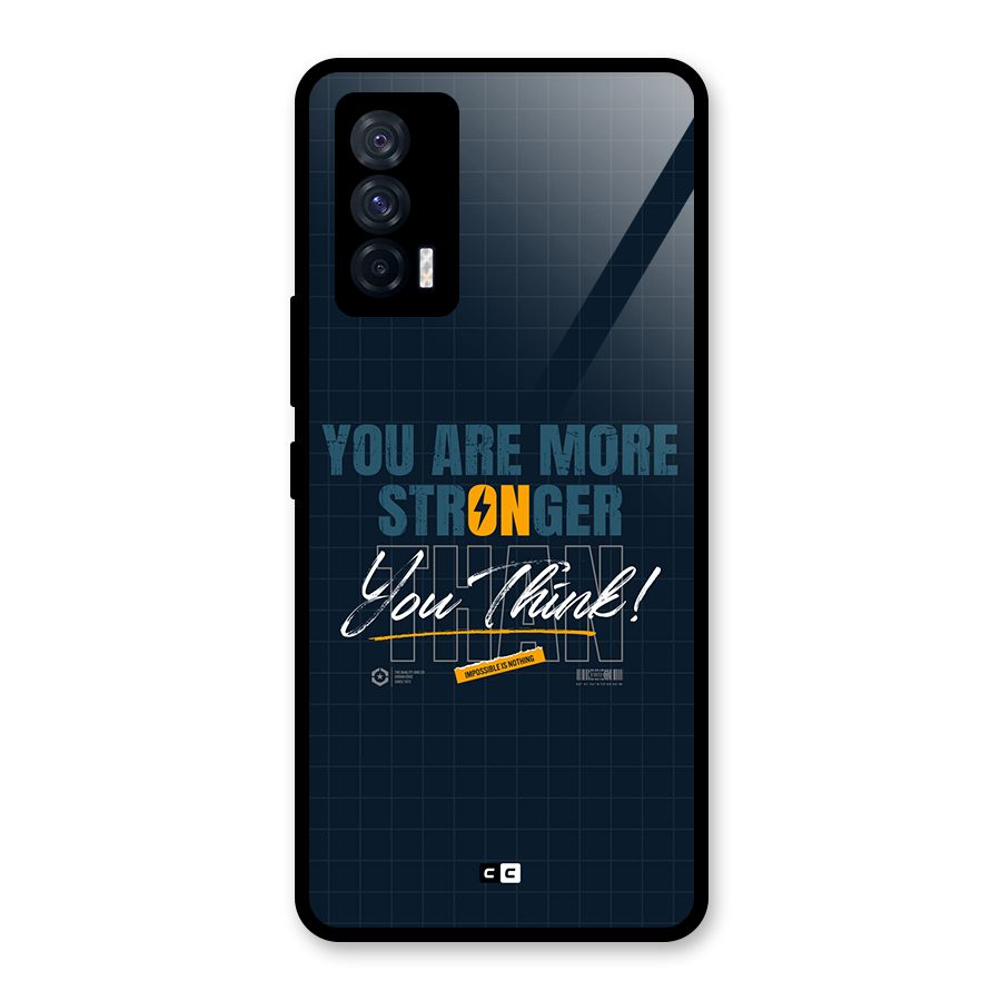 More Stronger Glass Back Case for Vivo iQOO 7 5G
