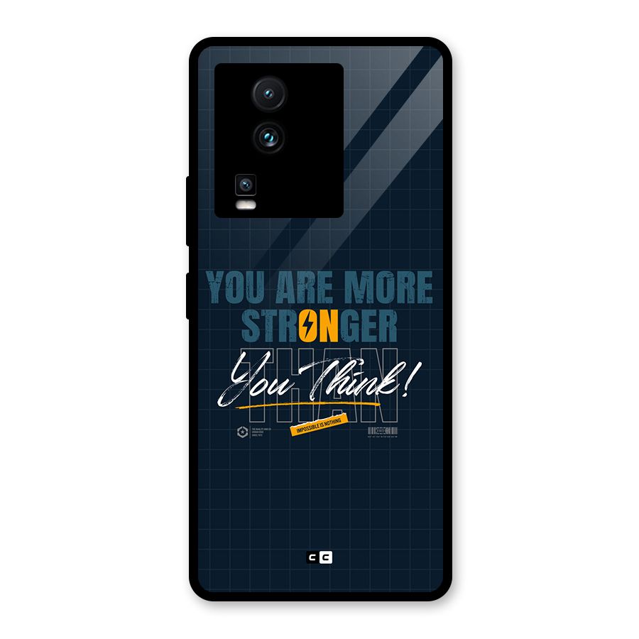 More Stronger Glass Back Case for Vivo iQOO Neo 7