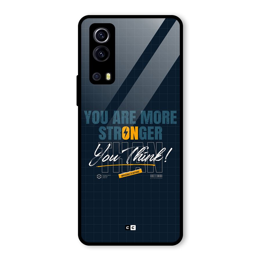 More Stronger Glass Back Case for Vivo iQOO Z3