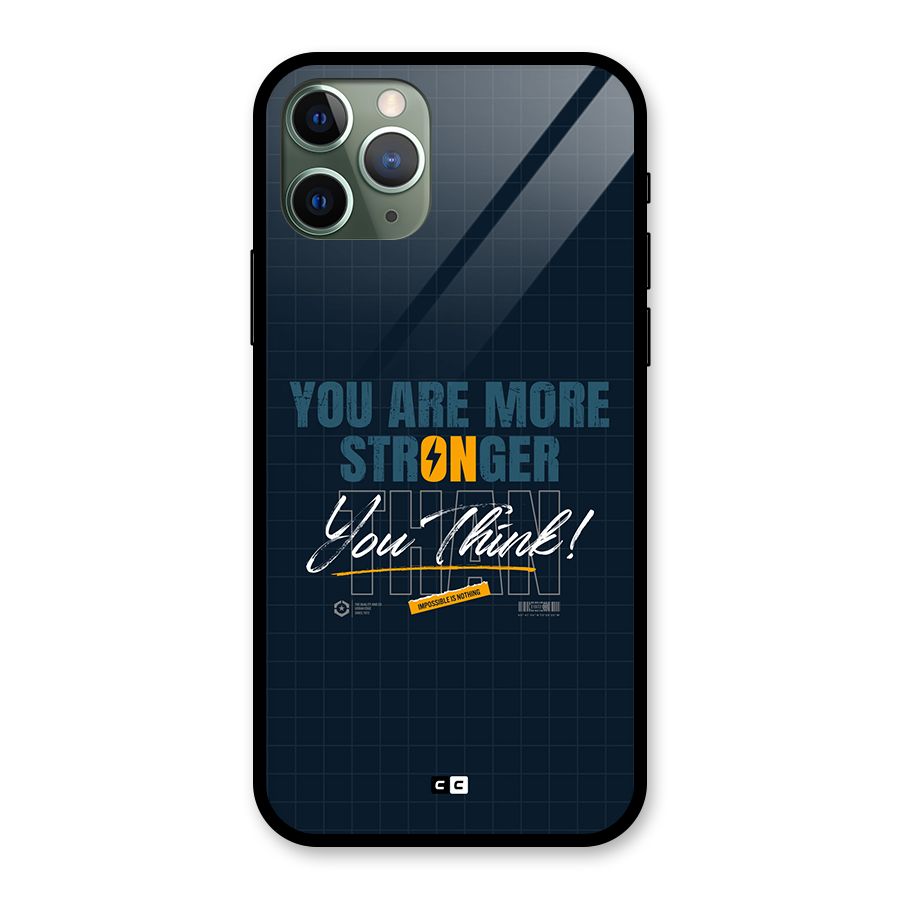 More Stronger Glass Back Case for iPhone 11 Pro