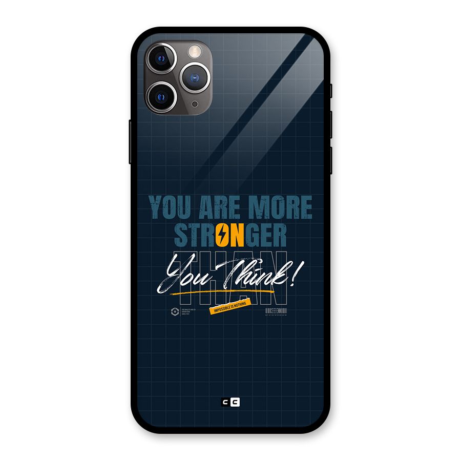 More Stronger Glass Back Case for iPhone 11 Pro Max