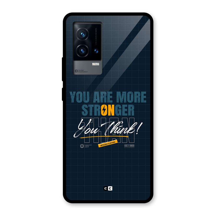 More Stronger Glass Back Case for iQOO 9 5G
