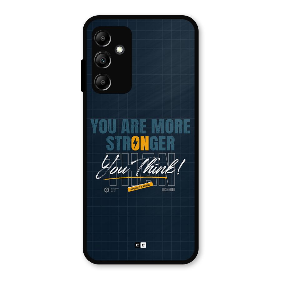 More Stronger Metal Back Case for Galaxy A14 5G