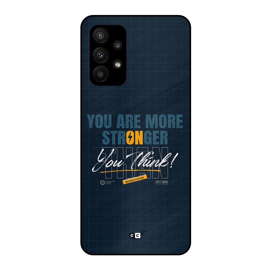 More Stronger Metal Back Case for Galaxy A23