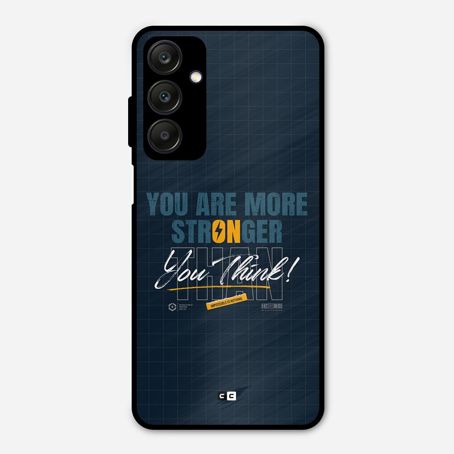More Stronger Metal Back Case for Galaxy A25 5G