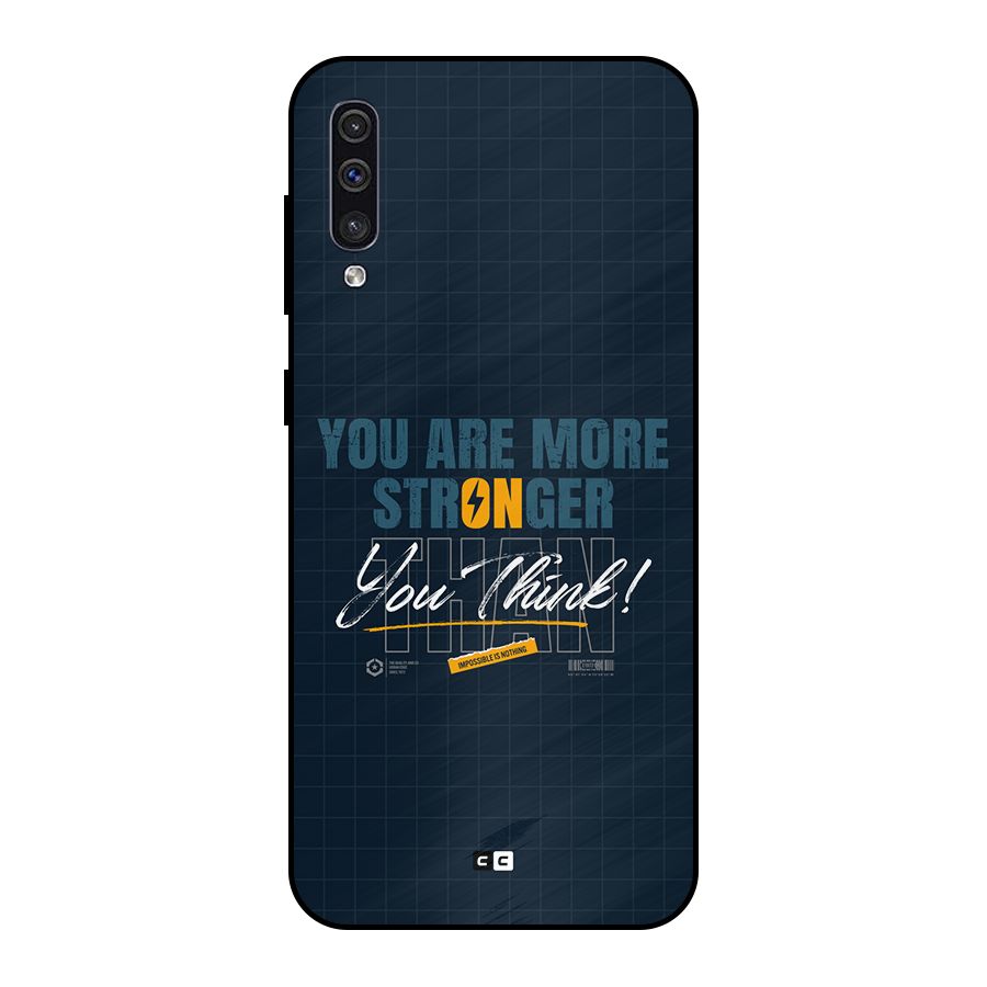 More Stronger Metal Back Case for Galaxy A50s