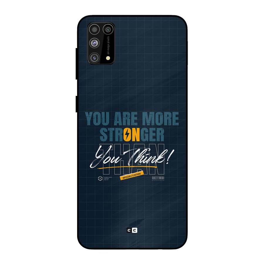 More Stronger Metal Back Case for Galaxy F41