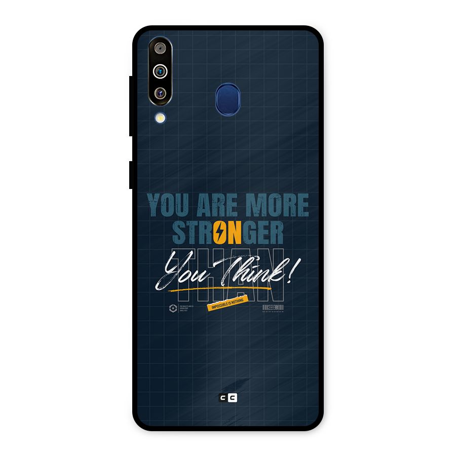 More Stronger Metal Back Case for Galaxy M30