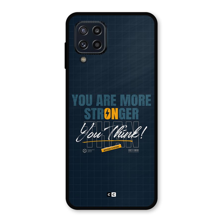More Stronger Metal Back Case for Galaxy M32