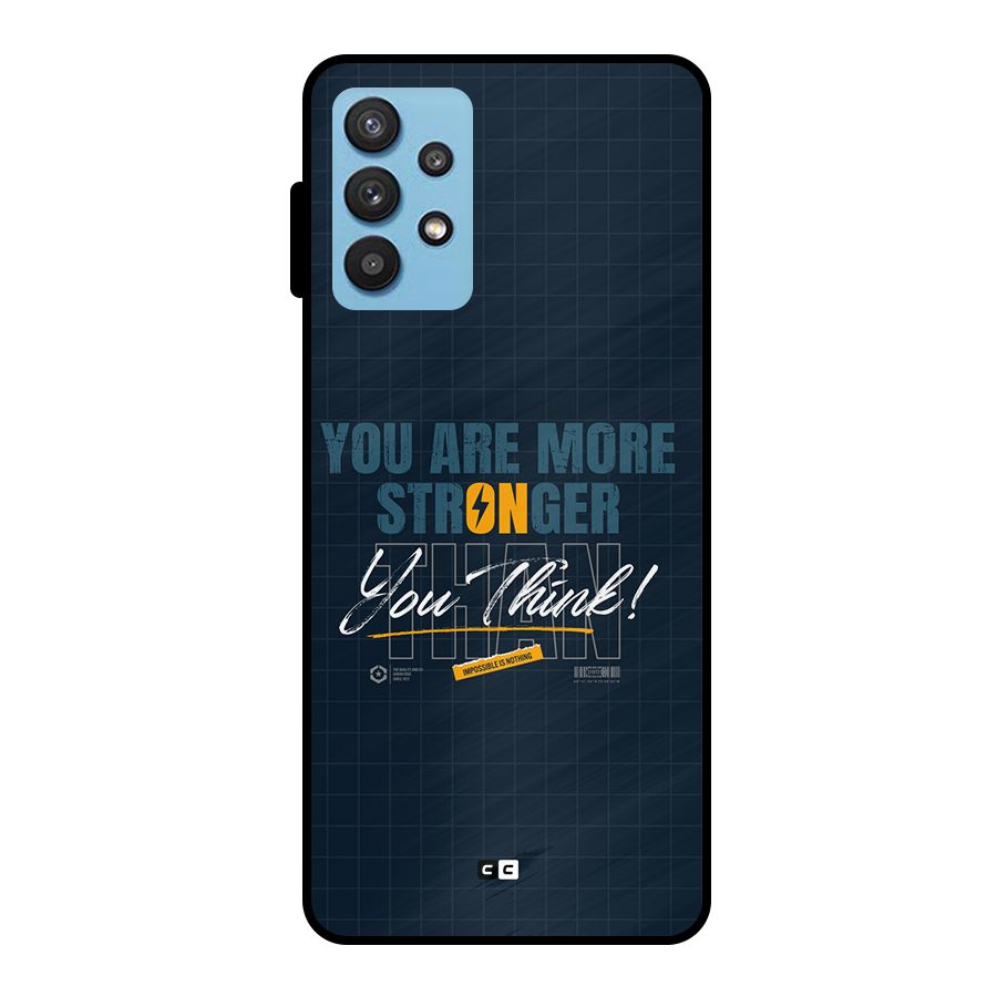 More Stronger Metal Back Case for Galaxy M32 5G