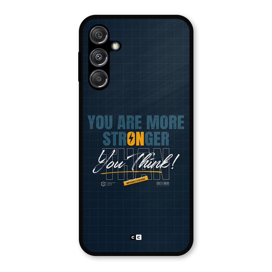 More Stronger Metal Back Case for Galaxy M34 5G