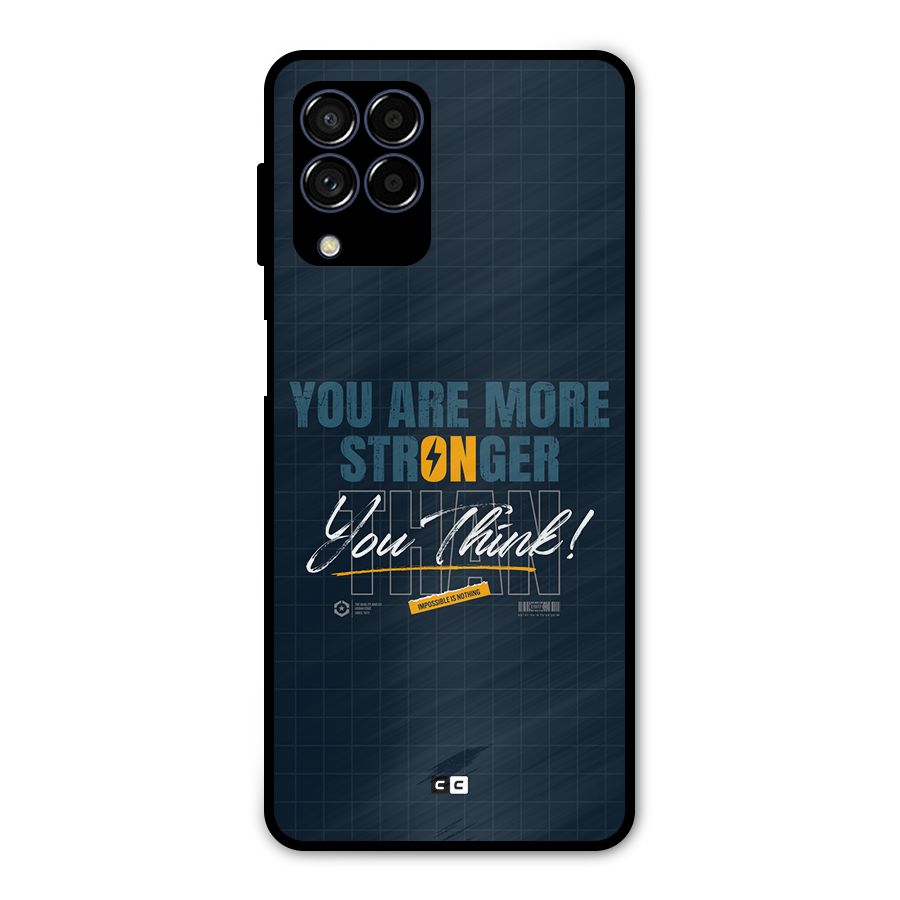 More Stronger Metal Back Case for Galaxy M53 5G