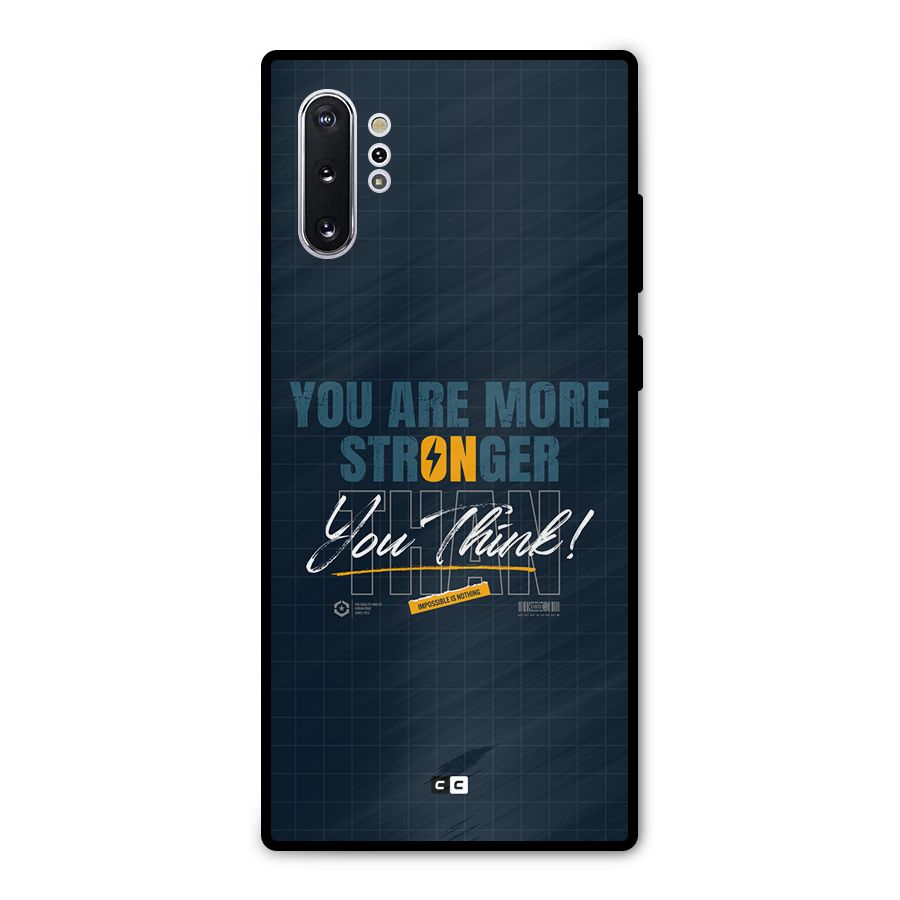 More Stronger Metal Back Case for Galaxy Note 10 Plus