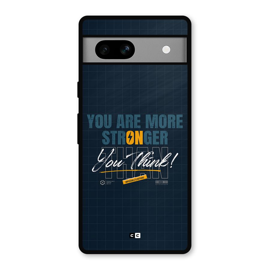 More Stronger Metal Back Case for Google Pixel 7a