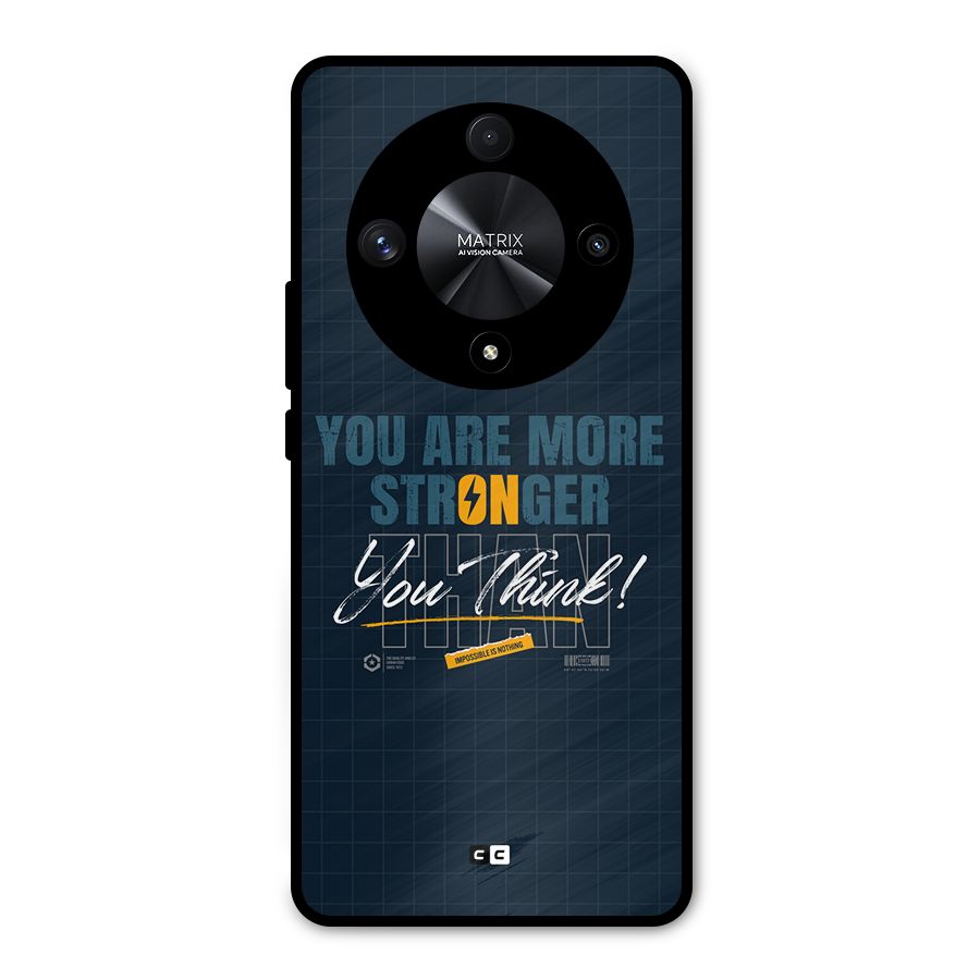 More Stronger Metal Back Case for Honor X9b