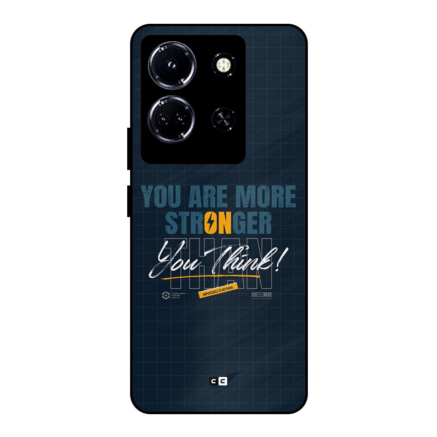 More Stronger Metal Back Case for Infinix Note 30 5G