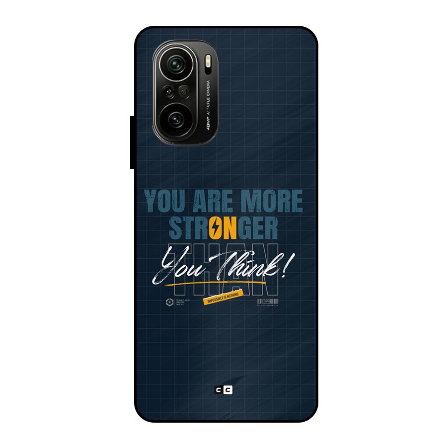 More Stronger Metal Back Case for Mi 11x