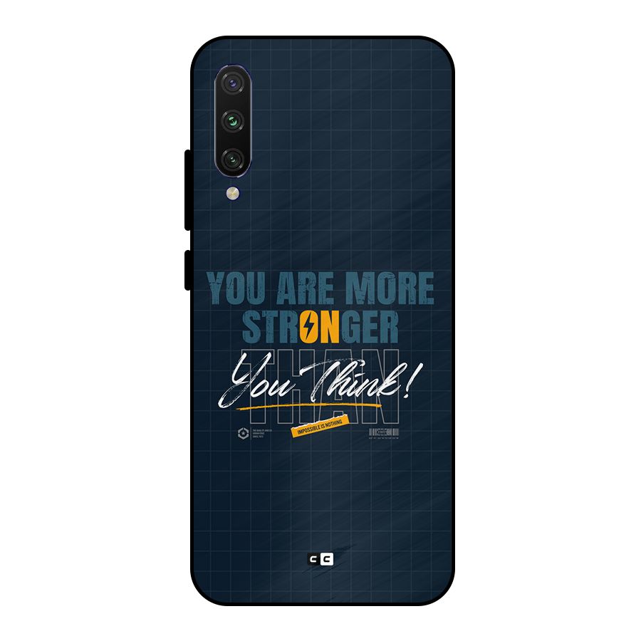 More Stronger Metal Back Case for Mi A3