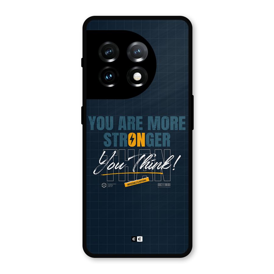 More Stronger Metal Back Case for OnePlus 11