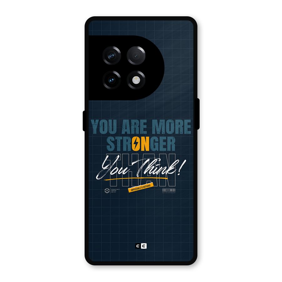 More Stronger Metal Back Case for OnePlus 11R
