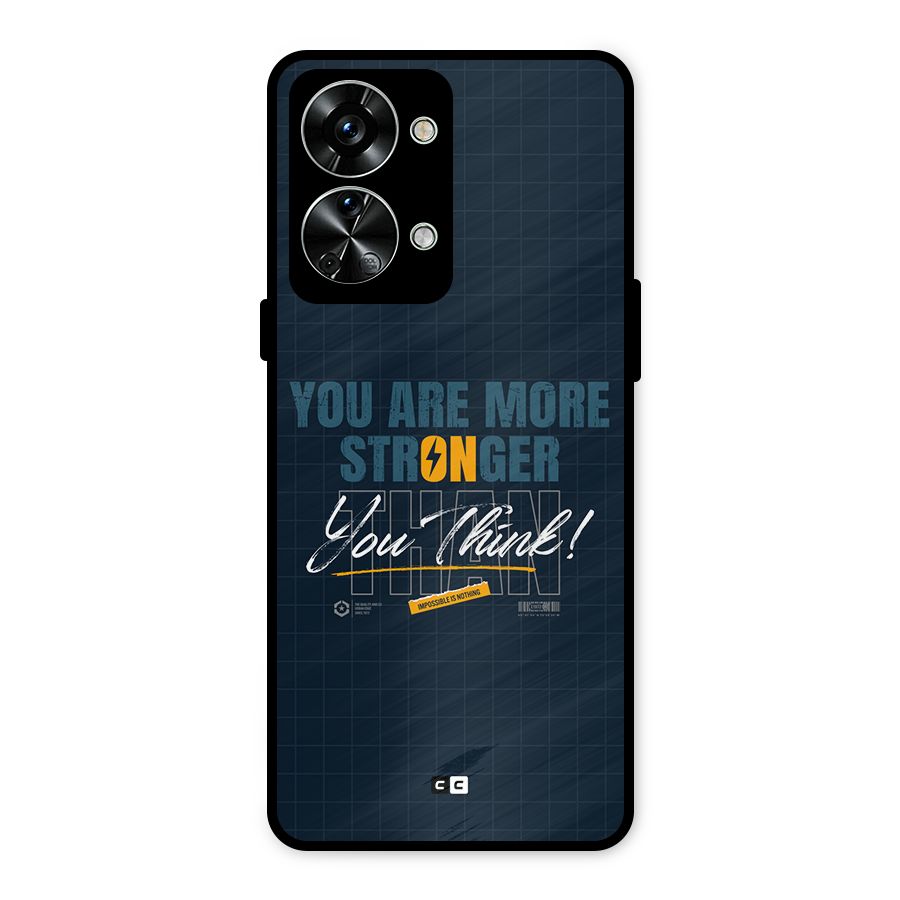 More Stronger Metal Back Case for OnePlus Nord 2T