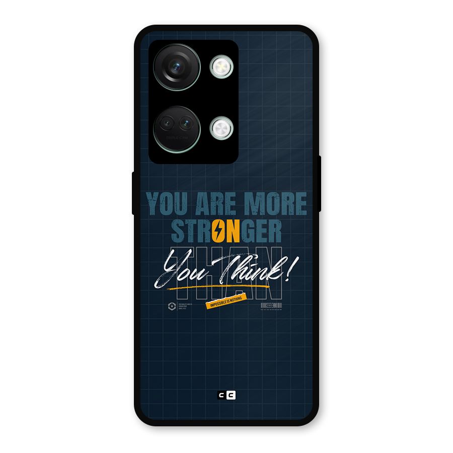 More Stronger Metal Back Case for OnePlus Nord 3