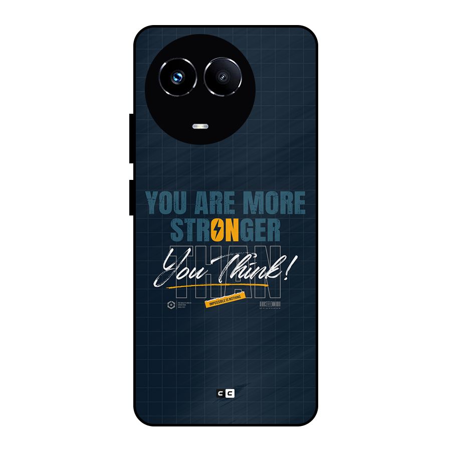 More Stronger Metal Back Case for Realme 11X