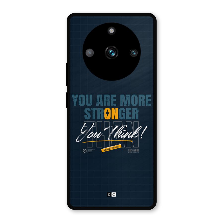 More Stronger Metal Back Case for Realme 11 Pro Plus
