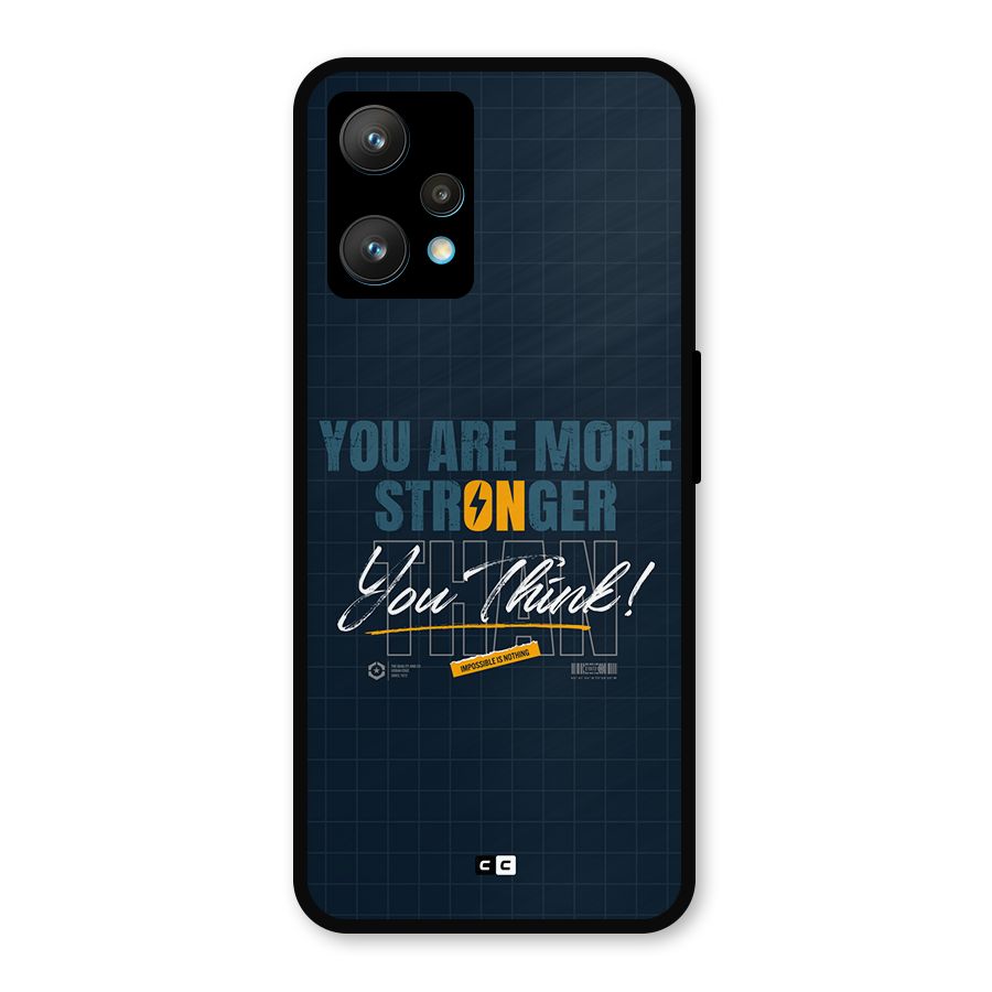 More Stronger Metal Back Case for Realme 9