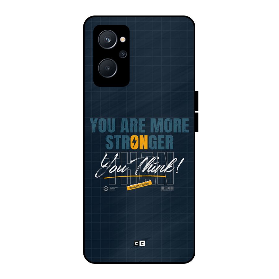 More Stronger Metal Back Case for Realme 9i 5G