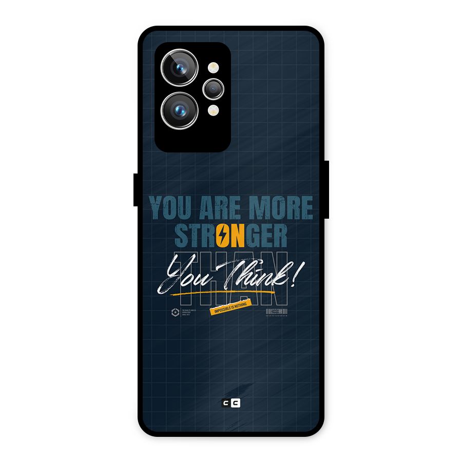 More Stronger Metal Back Case for Realme GT2 Pro
