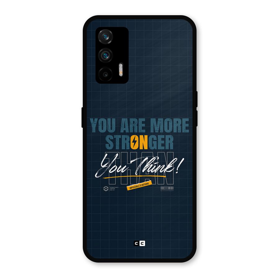 More Stronger Metal Back Case for Realme GT 5G