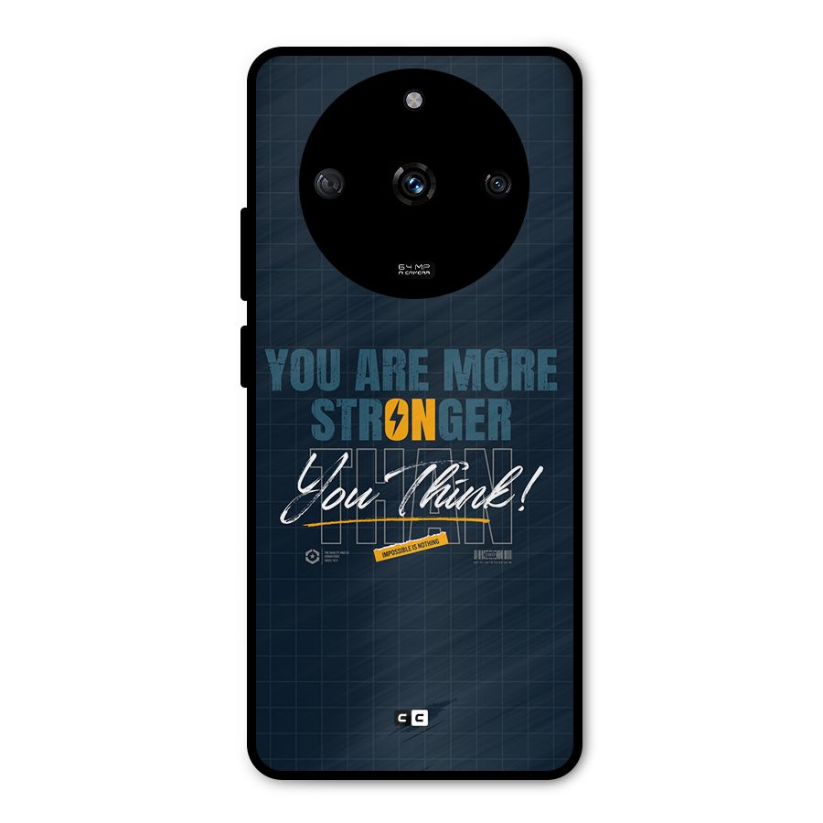 More Stronger Metal Back Case for Realme Narzo 60 5G