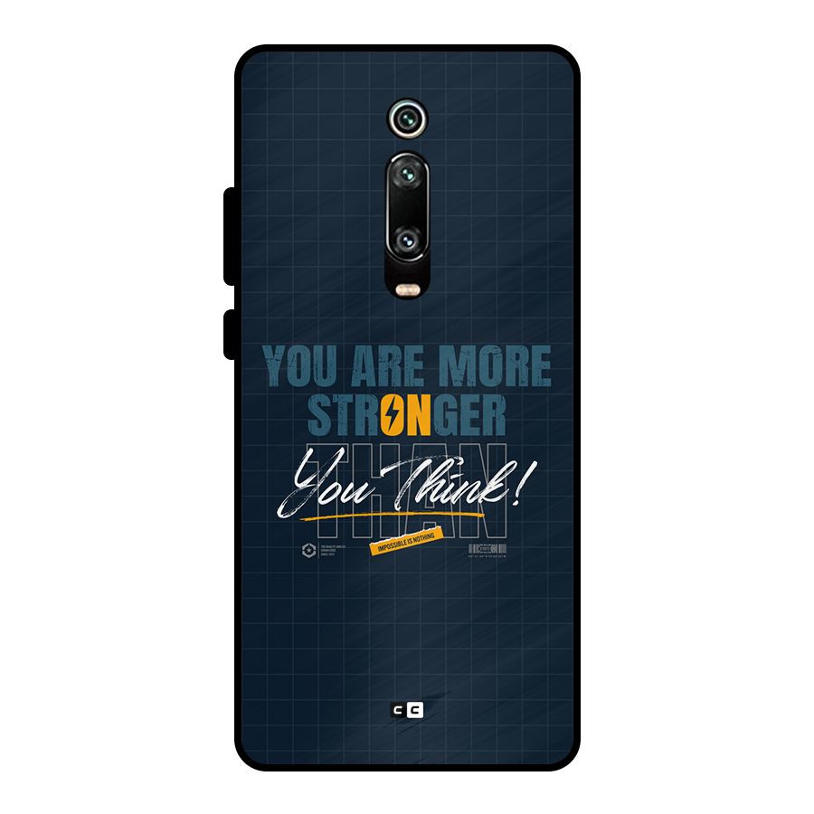 More Stronger Metal Back Case for Redmi K20