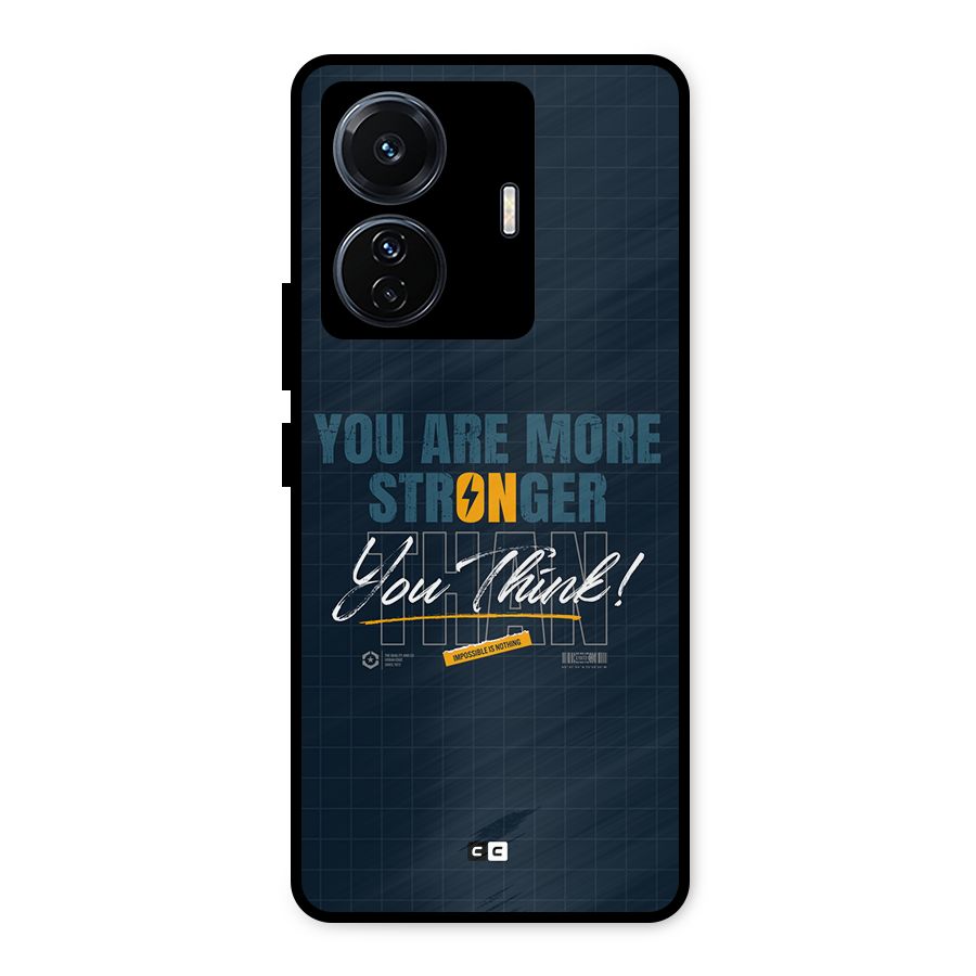 More Stronger Metal Back Case for Vivo T1 Pro