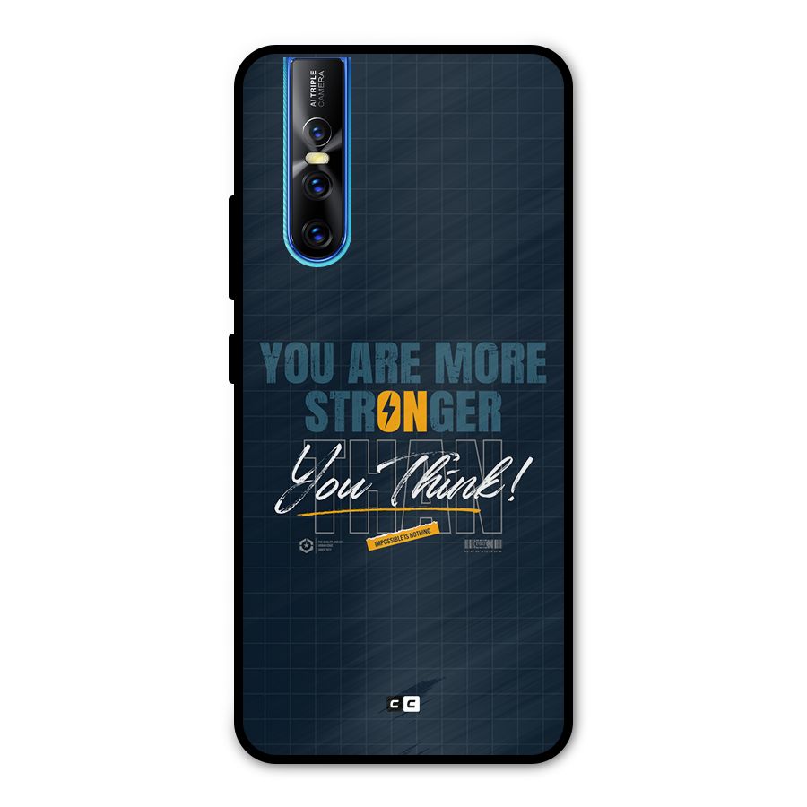 More Stronger Metal Back Case for Vivo V15 Pro